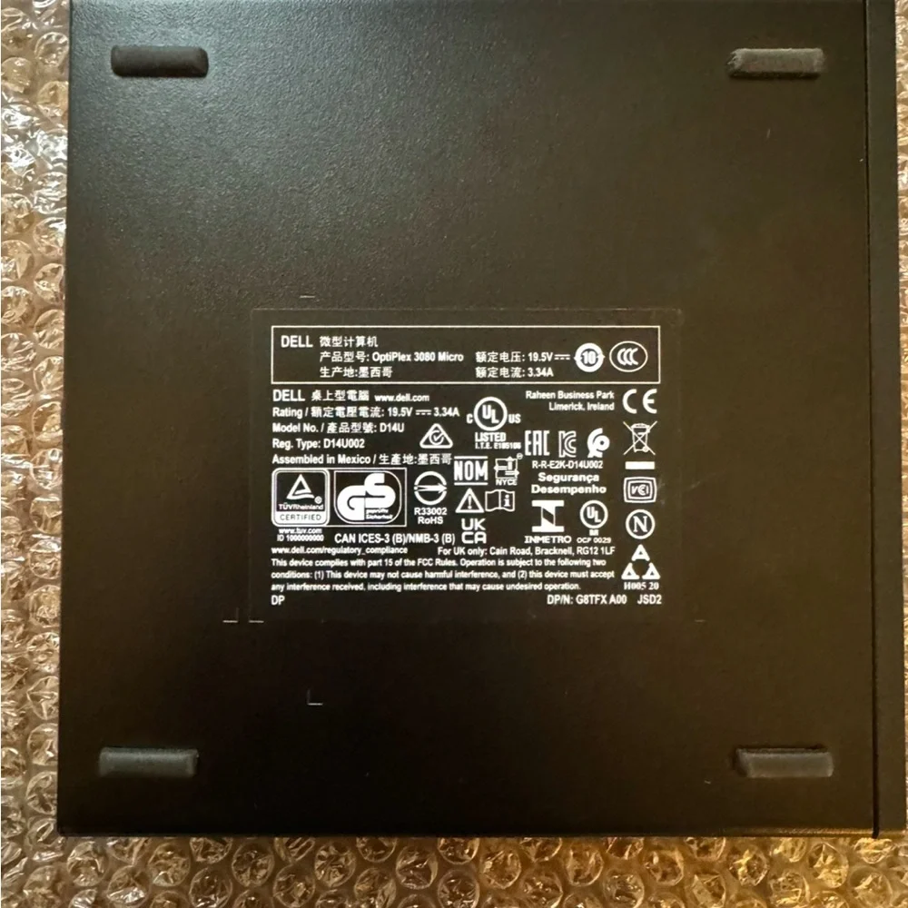Dell Optiplex 3080 Micro